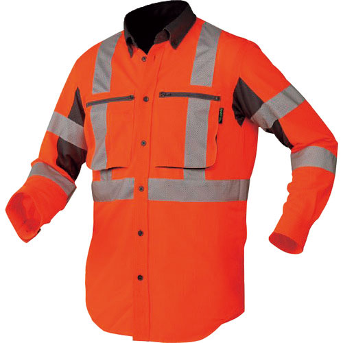 ＢＴ　スーパークールサマーシャツ　オレンジ　Ｍサイズ＿