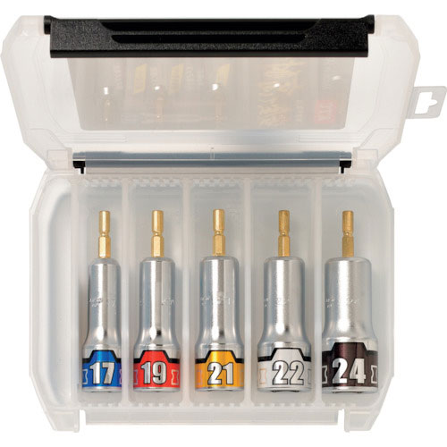 ＫＴＣ　インパクトドライバ用ソケットビットセット　難攻不落　［５点］＿