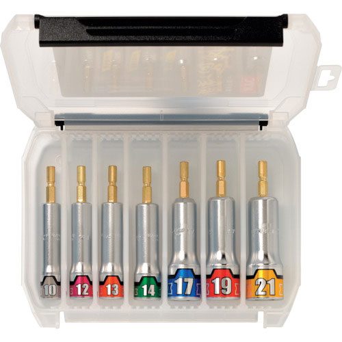 ＫＴＣ　インパクトドライバ用ソケットビットセット　難攻不落　［７点］＿