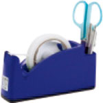 プラス　３１２４３）テープカッター　ＴＣ－２０１　ブルー＿