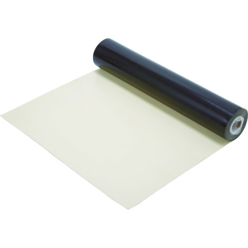 ＴＲＵＳＣＯ　導電性ゴムマット（テーブル用）アイボリー１０００ｍｍＸ１０ｍｘ２ｍｍ＿