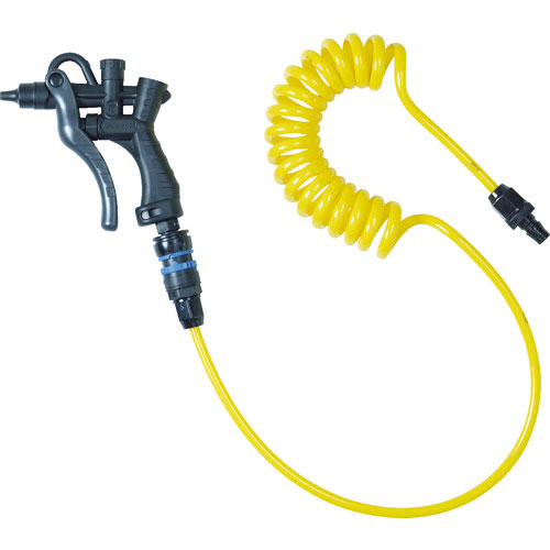 ジョプラックス　プラスチックエアダスター　ジョプラスターＲ（下配管用）＋コイルホース２ｍ＿