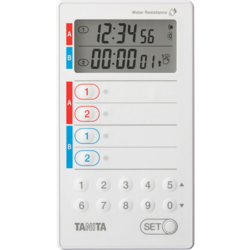ＴＡＮＩＴＡ　プリセットタイマー　洗えるタイプ　ＴＤ－４２８－ＷＨ＿