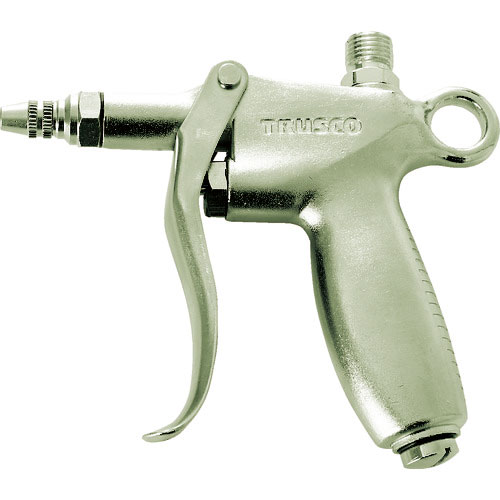 ＴＲＵＳＣＯ　エアダスター　引き金式　流量調整ノズル付　吊り下げ式　ニップルタイプ＿
