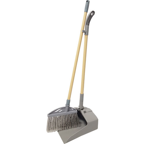 ＴＲＵＳＣＯ　多機能ほうきチリトリセット　グレー＿