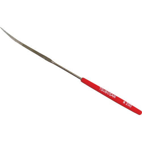 ツボサン　ダイヤモンドヤスリ　片コテ　三角　＃２００＿