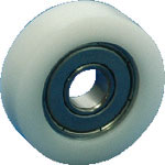 ＴＲＵＳＣＯ　樹脂ベアリング　Ｅシリーズ　フラットタイプ軸穴　外径３０ｍｍ＿