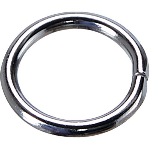 ＴＲＵＳＣＯ　丸リンク　スチール製　線径１．２ｍｍ　内径７．５ｍｍ　５０個入り＿