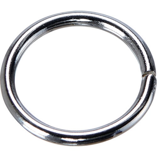 ＴＲＵＳＣＯ　丸リンク　スチール製　線径２．５ｍｍ　内径１９ｍｍ　５０個入り＿
