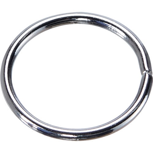 ＴＲＵＳＣＯ　丸リンク　スチール製　線径２．５ｍｍ　内径２５ｍｍ　２０個入り＿