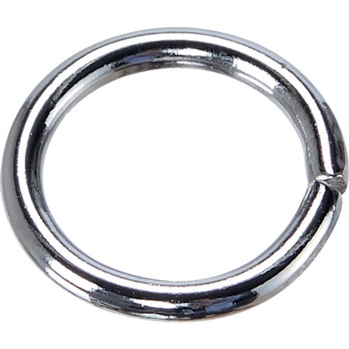 ＴＲＵＳＣＯ　丸リンク　スチール製　線径３．０ｍｍ　内径１８ｍｍ　５０個入り＿