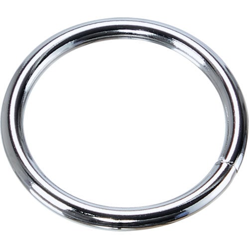 ＴＲＵＳＣＯ　丸リンク　スチール製　線径４．０ｍｍ　内径２１ｍｍ　２０個入り＿