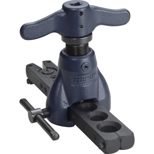 ＴＲＵＳＣＯ　手動・電動ドリル兼用フレアリングツール（インチ）新冷媒対応＿