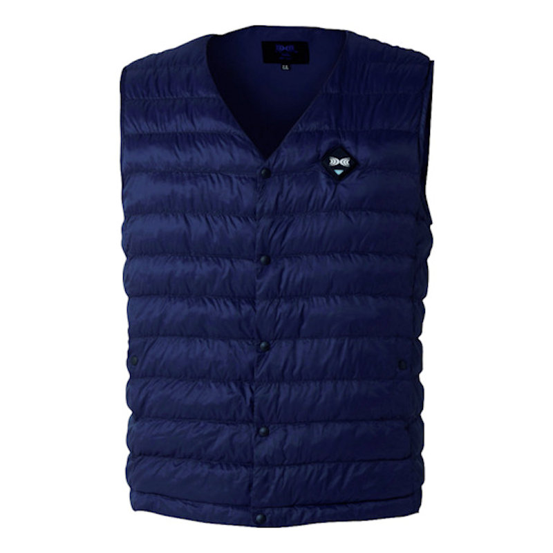 空調服　サーマルギア　発熱防寒ベスト　ネイビーＭ＿