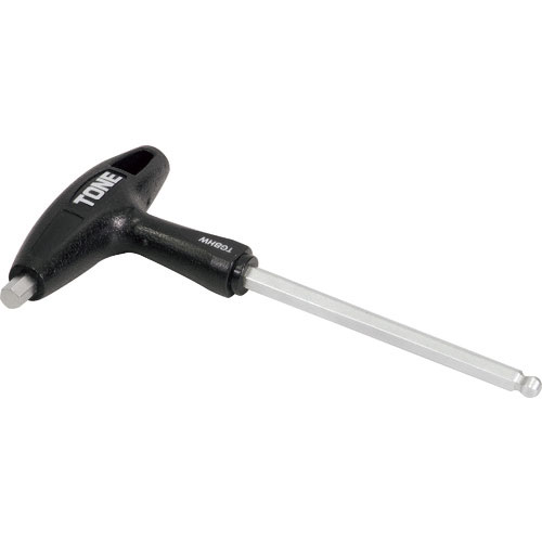 ＴＯＮＥ　ボールポイント六角棒レンチ（Ｔ形）　グリップボールポイントヘキサゴンレンチ　対辺寸法５ｍｍ＿