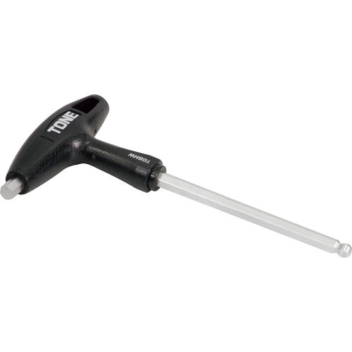 ＴＯＮＥ　ボールポイント六角棒レンチ（Ｔ形）　グリップボールポイントヘキサゴンレンチ　対辺寸法６ｍｍ＿