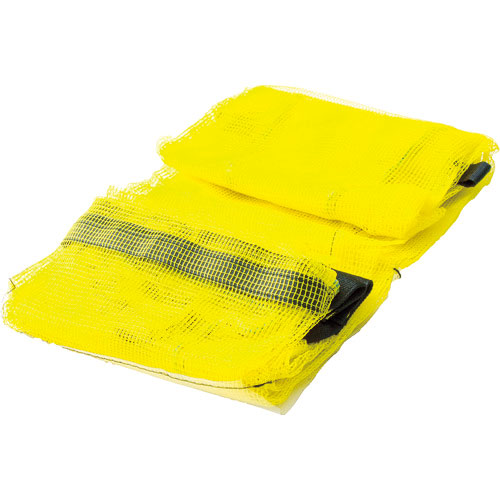 ＴＲＵＳＣＯ　折りたたみ式・ネット交換可能ゴミ置き場用替えネット　イエロー　　　＿
