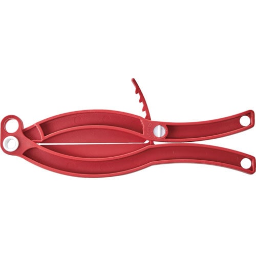 ＴＲＵＳＣＯ　フレコンバック用クリップ　１００ｍｍ　赤＿