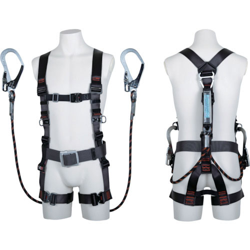 ツヨロン　フルハーネス飛燕　ツインＧブレード　Ｍサイズ　ダークグレー＿