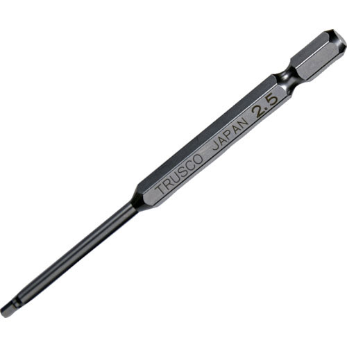 ＴＲＵＳＣＯ　六角ビット　１００Ｌ　２．５ｍｍ＿