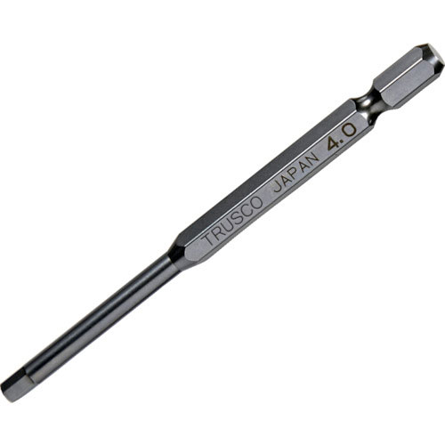 ＴＲＵＳＣＯ　六角ビット　１００Ｌ　４．０ｍｍ＿