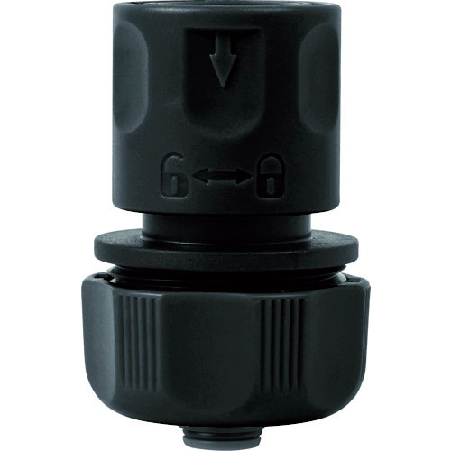 ＴＲＵＳＣＯ　ストップ付きホースコネクタ　１５～１８ｍｍ＿