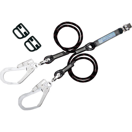 ツヨロン　ハーネス用ツインランヤードのみ　ＴＨＬ－２－ＧＢ９３ＳＶ－３３－１３０ＫＧ－２Ｒ２３　ツイ＿