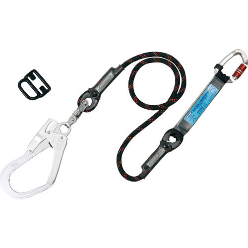 ツヨロン　ハーネス用ランヤードのみ　ＴＨＬ－ＧＢ９３ＳＶ－２１ＫＳ－Ｒ２３　Ｇブレード　黒／赤　黒＿