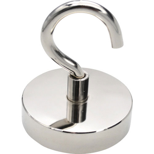 ＴＲＵＳＣＯ　強力マグネットフック　固定タイプ　６３ｍｍ＿