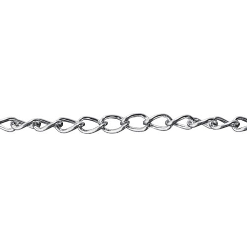 ＴＲＵＳＣＯ　鉄クロームマンテルチェーン　３．２ＭＭ×５Ｍ＿