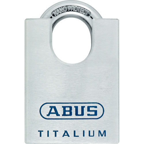 ＡＢＵＳ　シャックルガード付シリンダー南京錠　ＴＩＴＡＬＩＵＭ　９６ＣＳＴＩ／６０＿