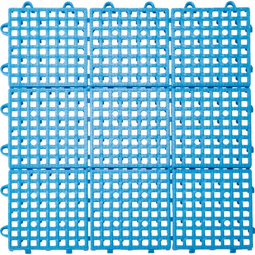 ＴＲＵＳＣＯ　抗菌・防炎ジョイントスノコ　ブルー＿