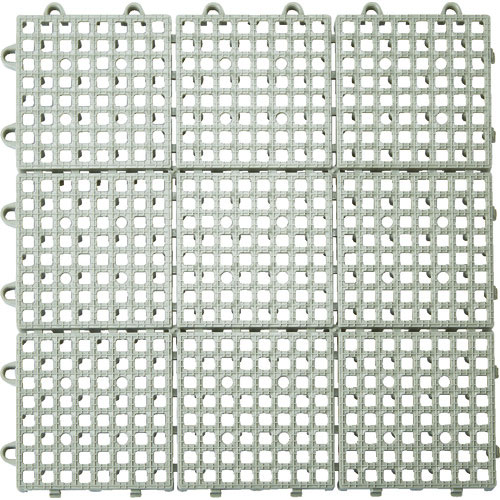ＴＲＵＳＣＯ　抗菌・防炎ジョイントスノコ　グレー＿