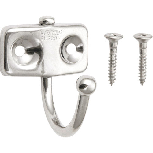 スガツネ工業　（１１００２００１９）ＴＫ－４５Ｆステンレス鋼製玉付回転フック＿