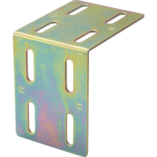 ＴＲＵＳＣＯ　ジョイント金具７６型Ｌ　クロメート　７６Ｘ１００　穴数８＿