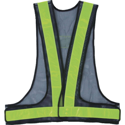 ＴＲＵＳＣＯ　安全ベスト　紺×イエロー　ポリエステル製＿