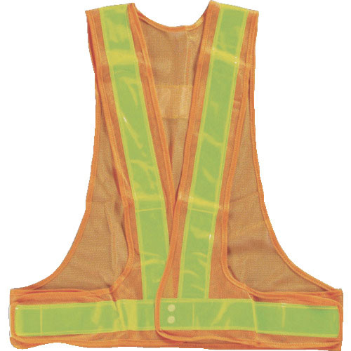 ＴＲＵＳＣＯ　安全ベスト　イエロー×イエロー　ポリエステル製＿