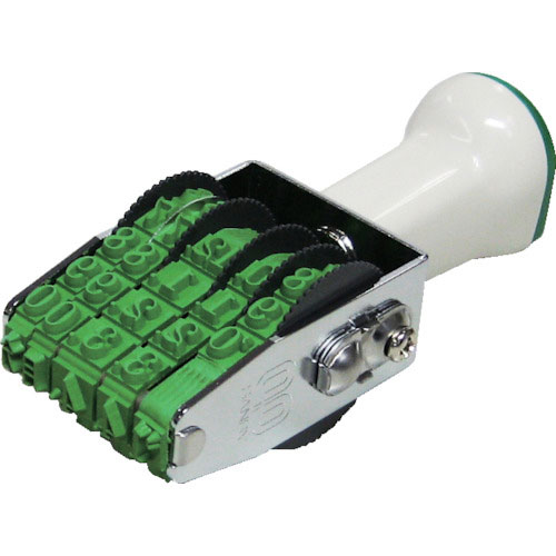 サンビー　テクノタッチ回転印　欧文　３号日付　明朝体　年号２連式＿