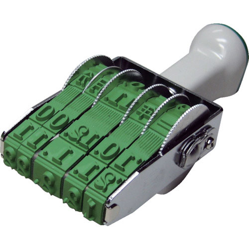 サンビー　テクノタッチ回転印　欧文１号日付　明朝体＿