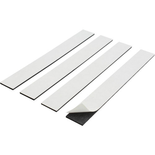 ＴＲＵＳＣＯ　強力マグネット粘着付テープ　４個入り　２００Ｘ２５Ｘ２＿