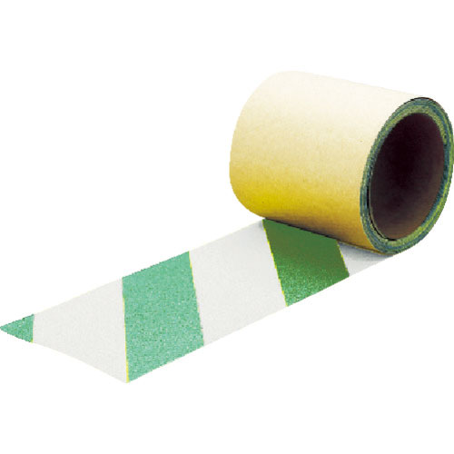 ＴＲＵＳＣＯ　蛍光ノンスリップテープ　屋外用　２５ｍｍＸ１０ｍ　ゼブラ　ゼブラ＿