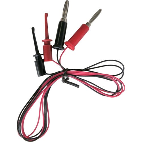 テイシン　ＩＣテストリード　１００ｃｍ　バナナプラグ⇔ＩＣクリップＳ　（２本入）＿