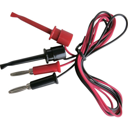 テイシン　ＩＣテストリード　１００ｃｍ　バナナプラグ⇔ＩＣクリップＬ　（２本入）＿