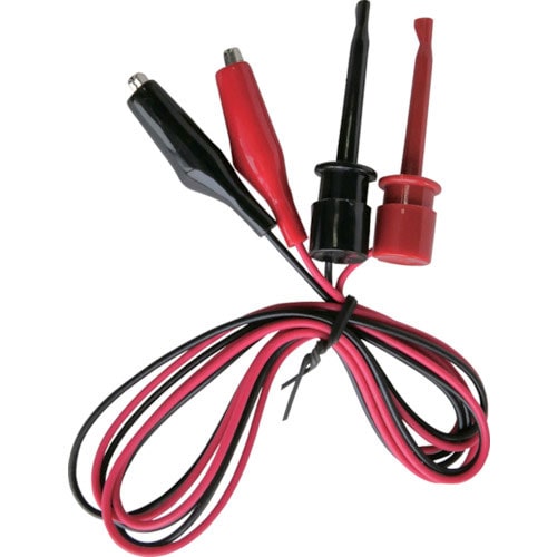 テイシン　ＩＣテストリード　１００ｃｍ　シールドクリップＬ⇔ＩＣクリップＬ　２本＿