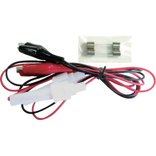 テイシン　ヒューズホルダー付テストリード（シールドクリップＭ両端付）＿