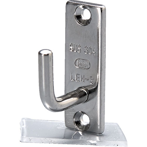 ＴＲＵＳＣＯ　ステンレスロングアイフック　１０ｍｍ　（１個＝１袋）＿