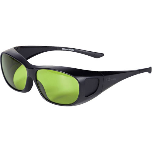 ＴＲＵＳＣＯ　レーザー用セフティグラス　オーバーグラス　ファイバー・ＹＡＧ用＿