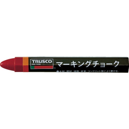 ＴＲＵＳＣＯ　マーキングチョーク　赤　３本入＿