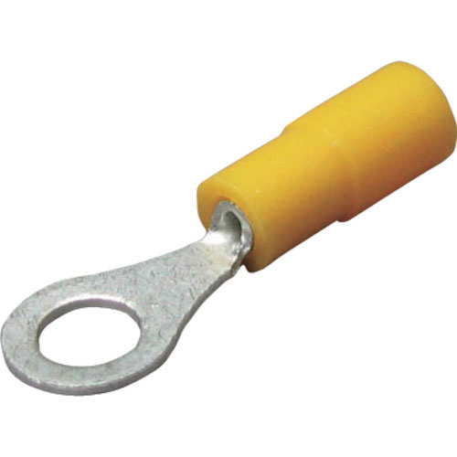 ニチフ　環境配慮形　絶縁被覆付圧着端子　（Ｒ形）丸形　ＴＭＥＸ　０．３－３－ＹＥＬ　（１００Ｐ）＿