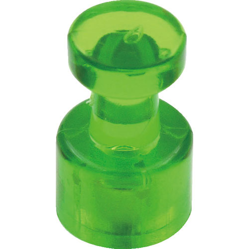 ＴＲＵＳＣＯ　カラーマグネットピン　緑　１００個入り＿